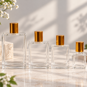 Luxury Square Glass Roller Perfume Bottle